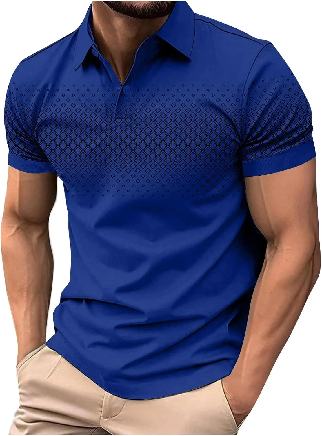 Мужская поло с коротким рукавом, влагоотводящая, для гольфа
Мужская поло с коротким рукавом, влагоотводящая, для гольфа