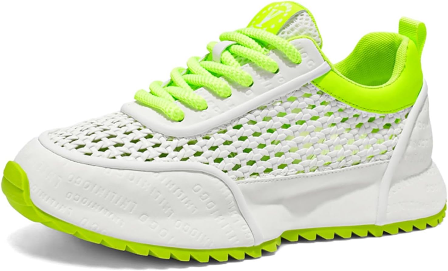 Мужские дышащие вязаные кроссовки, стильная спортивная обувь - идеально для занятий на улице, в спортзале и повседневной носки Kpdwfms, белый/зеленый
Мужские дышащие вязаные кроссовки, стильная спортивная обувь - идеально для занятий на улице, в спортзале и повседневной носки Kpdwfms, белый/зеленый