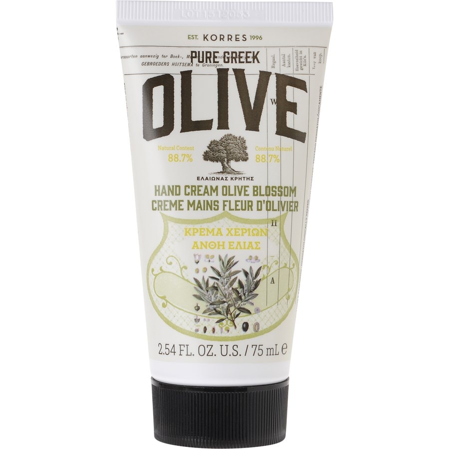 Крем KORRES Olive & Olive Blossom Hand Cream, 75 ml
Крем KORRES Olive & Olive Blossom Hand Cream, 75 ml