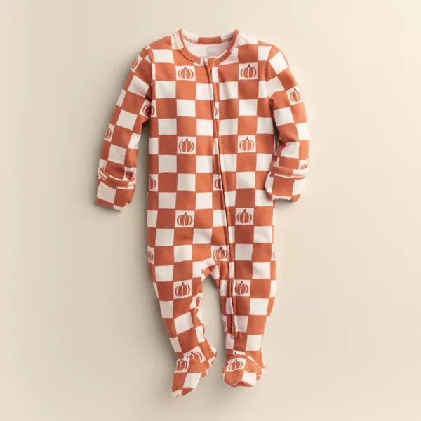 Цельная пижама для сна и игр с младенцем Little Co. By Lauren Conrad, цвет org checker pumpkin
Цельная пижама для сна и игр с младенцем Little Co. By Lauren Conrad, цвет org checker pumpkin