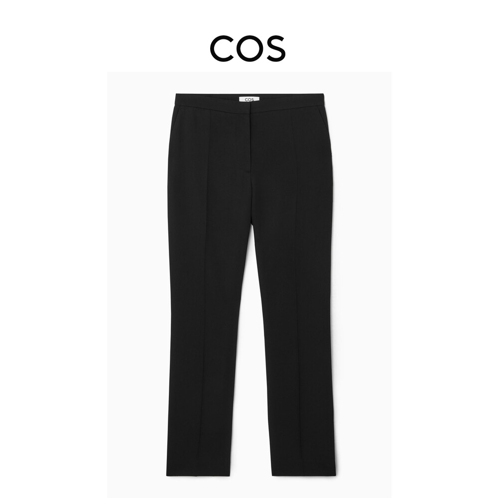 Женские плиссированные брюки Cos прямые, черный
Женские плиссированные брюки Cos прямые, черный