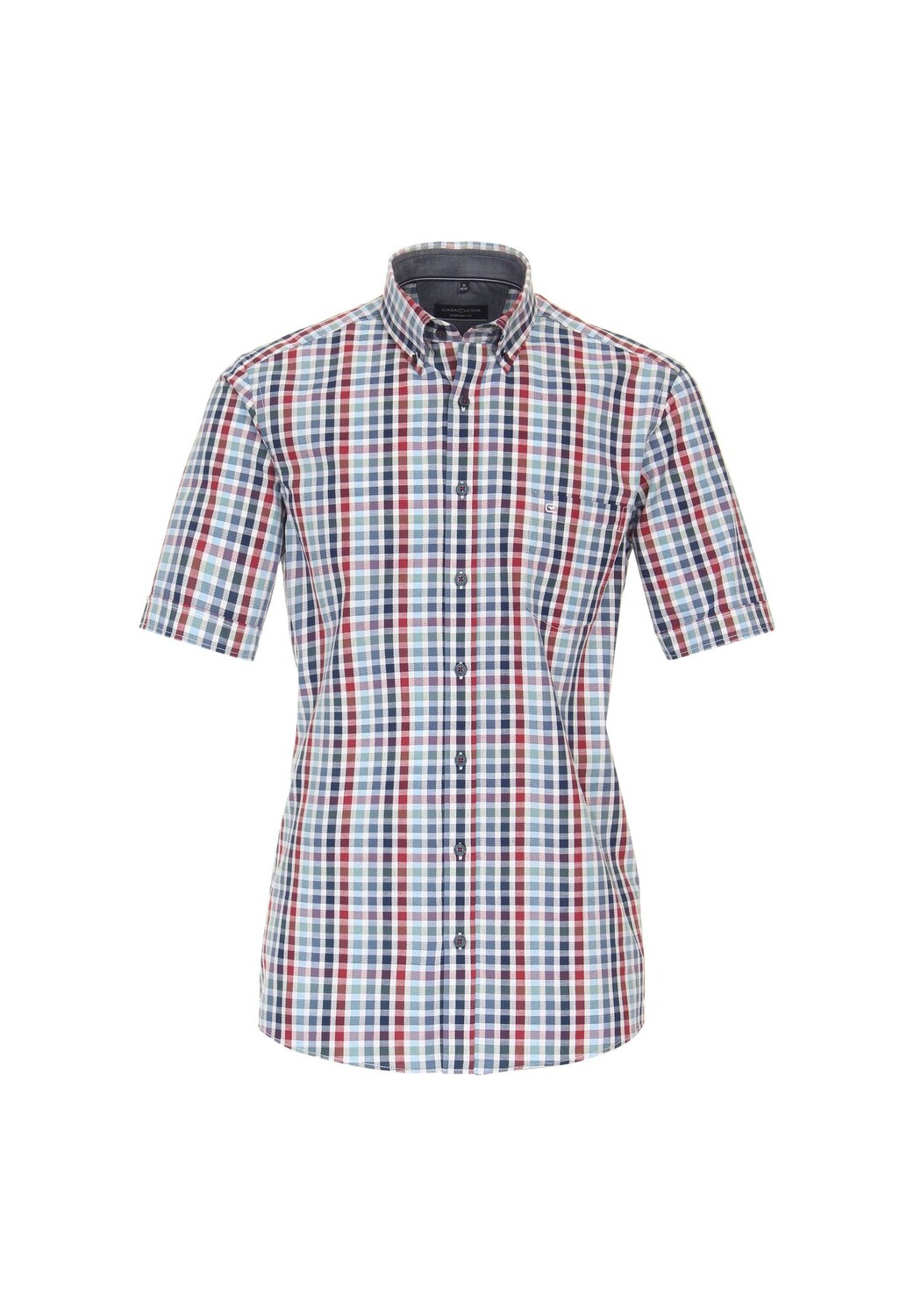 Мужская повседневная рубашка в клетку с короткими рукавами, удобная посадка CASAMODA, цвет Graues Mittelblau
Мужская повседневная рубашка в клетку с короткими рукавами, удобная посадка CASAMODA, цвет Graues Mittelblau