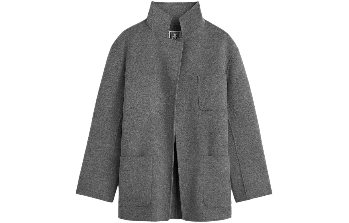 TOTEME Пиджак с лацканами в меланже, Light Heather Gray
TOTEME Пиджак с лацканами в меланже, Light Heather Gray
