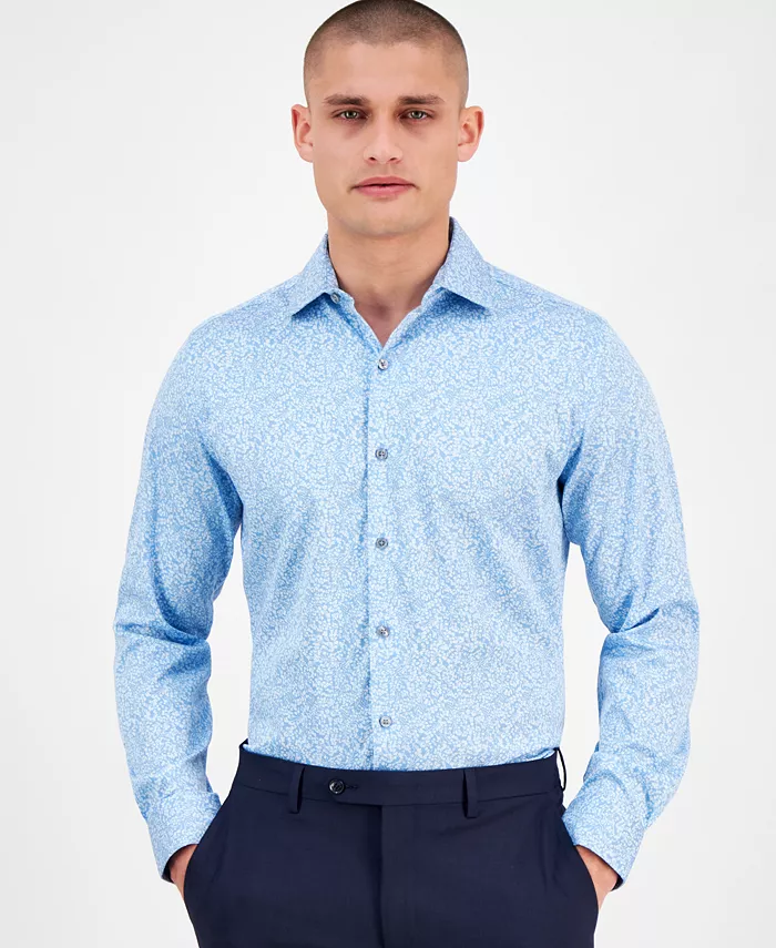 Мужская облегающая рубашка Daniel с цветочным принтом Bar III, синий
Мужская облегающая рубашка Daniel с цветочным принтом Bar III, синий