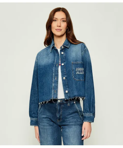 Джинсовая куртка Udela Cropped fit Joop! Jeans, синий
Джинсовая куртка Udela Cropped fit Joop! Jeans, синий