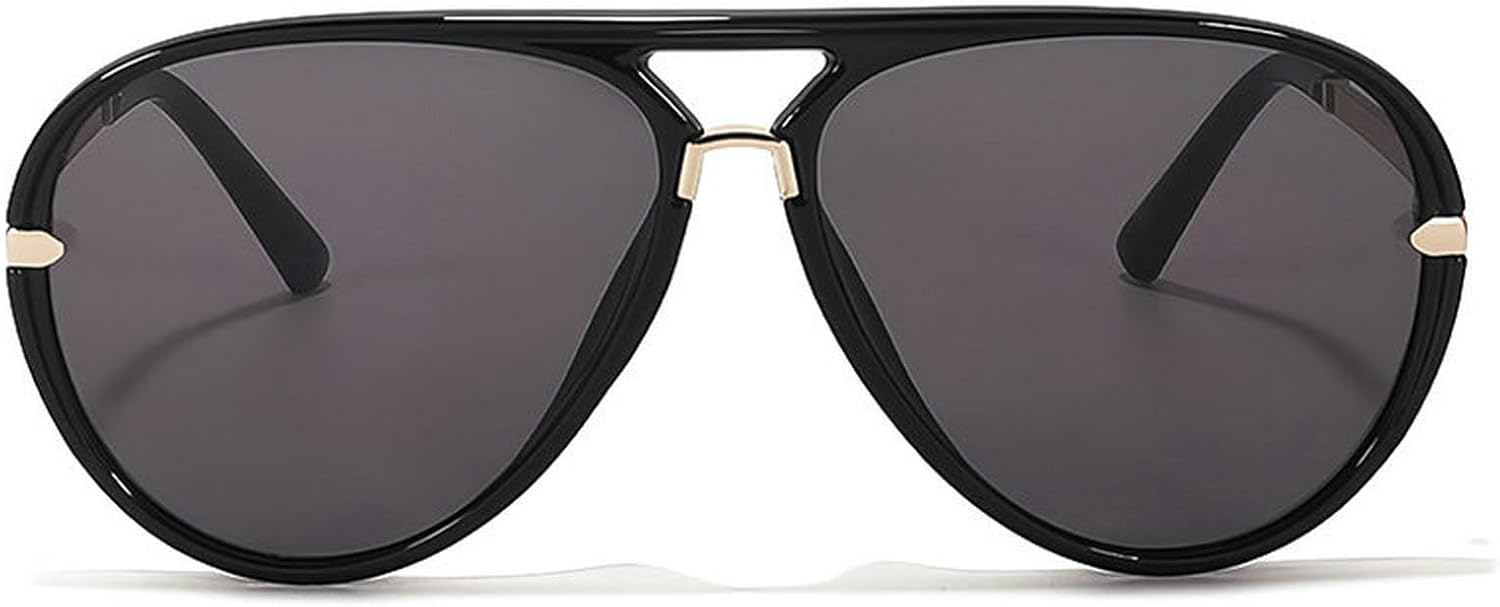 COTIA 2025 Модные ретро-солнцезащитные очки-пилот для женщин и мужчин, квадратная форма, двойная перемычка, стильные солнцезащитные очки для активного отдыха и путешествий, Black
COTIA 2025 Модные ретро-солнцезащитные очки-пилот для женщин и мужчин, квадратная форма, двойная перемычка, стильные солнцезащитные очки для активного отдыха и путешествий, Black