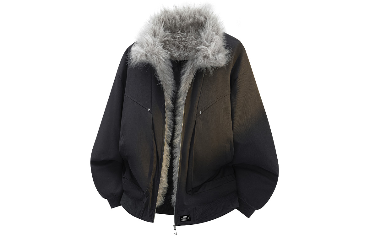 Пуховик Unisex с меховым воротником утепленный ZIAREL, темно-серый
Пуховик Unisex с меховым воротником утепленный ZIAREL, темно-серый