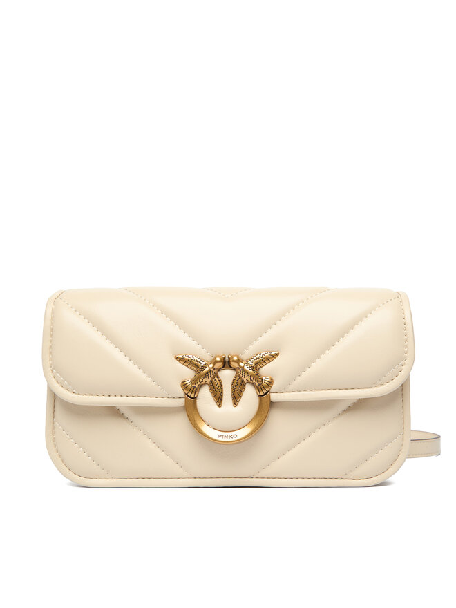 Сумка через плечо PINKO Love Box Baguette Al 25-26 PLTT 105083 A2W2, экрю
Сумка через плечо PINKO Love Box Baguette Al 25-26 PLTT 105083 A2W2, экрю