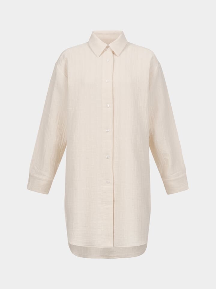 Ночная рубашка Erlich Textil Boyfriend Shirt MALIN, белый
Ночная рубашка Erlich Textil Boyfriend Shirt MALIN, белый