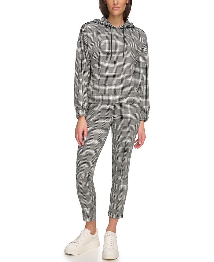 Женская толстовка с капюшоном двойной вязки Glenplaid и окантовкой на рукавах Marc New York, мультиколор
Женская толстовка с капюшоном двойной вязки Glenplaid и окантовкой на рукавах Marc New York, мультиколор