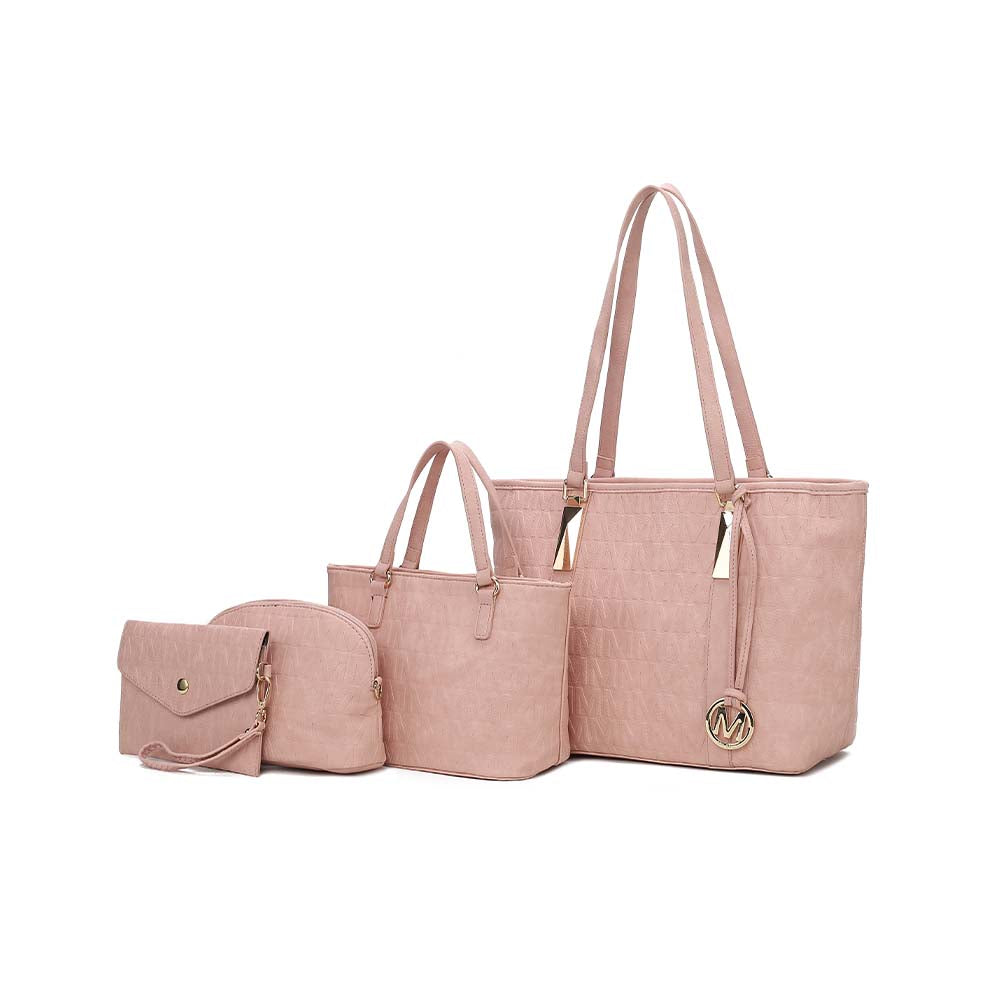 Сумка-тоут Arya Signature, мини-сумка, чехол и браслет от Mia K MKF Collection By Mia K., розовый
Сумка-тоут Arya Signature, мини-сумка, чехол и браслет от Mia K MKF Collection By Mia K., розовый