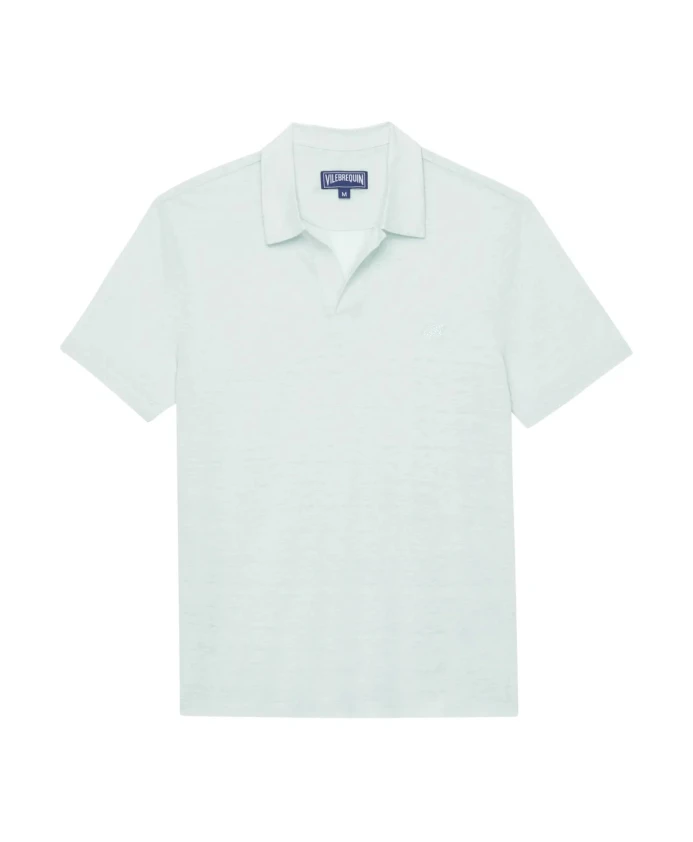 Льняная рубашка-поло без пуговиц, пирамидальной формы. Vilebrequin, синий
Льняная рубашка-поло без пуговиц, пирамидальной формы. Vilebrequin, синий