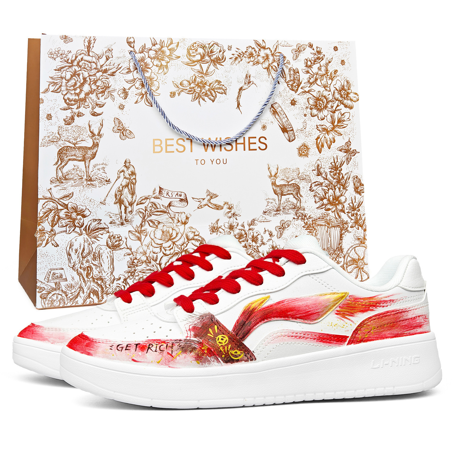 Li Ning Sycee Slip Resistant Cushioning Abrasion Resistant Low top Skateboard Shoes мужские Li-Ning, красный белый
Li Ning Sycee Slip Resistant Cushioning Abrasion Resistant Low top Skateboard Shoes мужские Li-Ning, красный белый