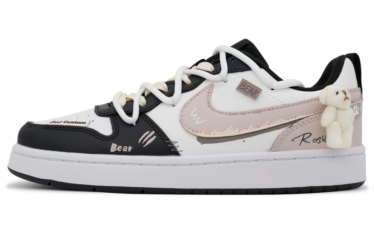 Кроссовки Nike Court Borough Skateboarding Shoes Women's Low-top Black/White/Brown, цвет Dirty Powder Bear
Кроссовки Nike Court Borough Skateboarding Shoes Women's Low-top Black/White/Brown, цвет Dirty Powder Bear