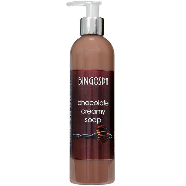 Кремовое шоколадное мыло, 300 мл Bingospa
Кремовое шоколадное мыло, 300 мл Bingospa