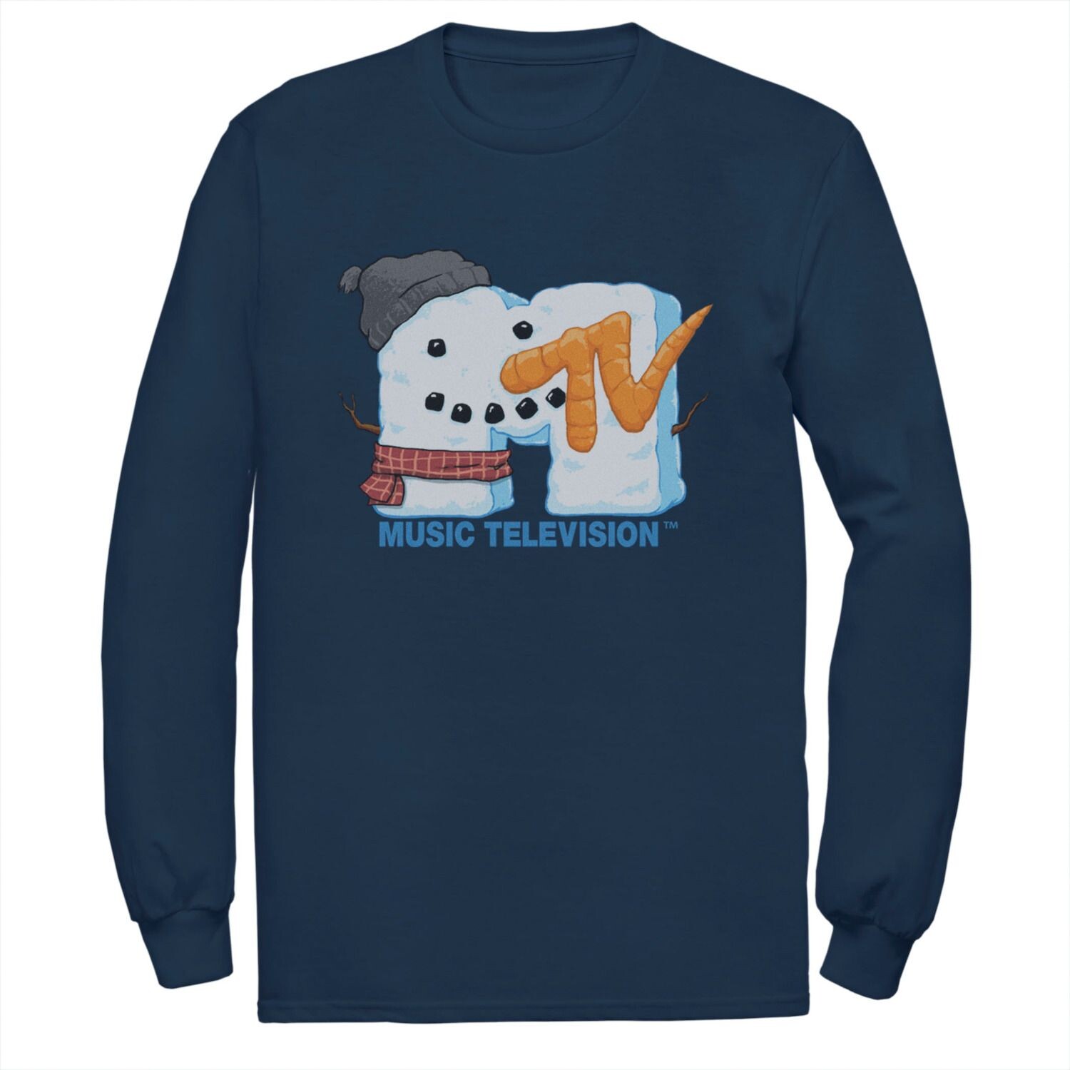 Мужская футболка с логотипом MTV Happy Snowman Licensed Character
Мужская футболка с логотипом MTV Happy Snowman Licensed Character