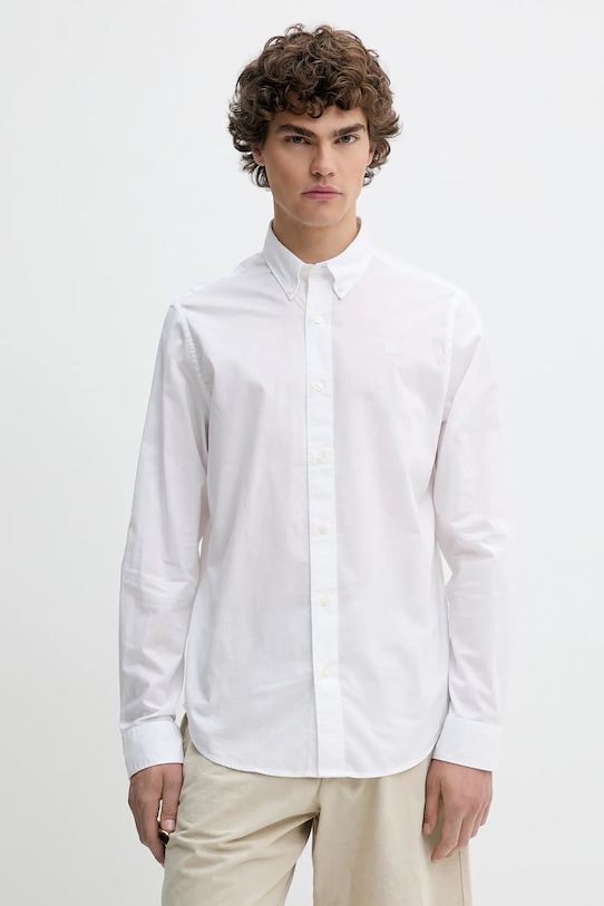 Хлопковая рубашка Timberland, белый
Хлопковая рубашка Timberland, белый