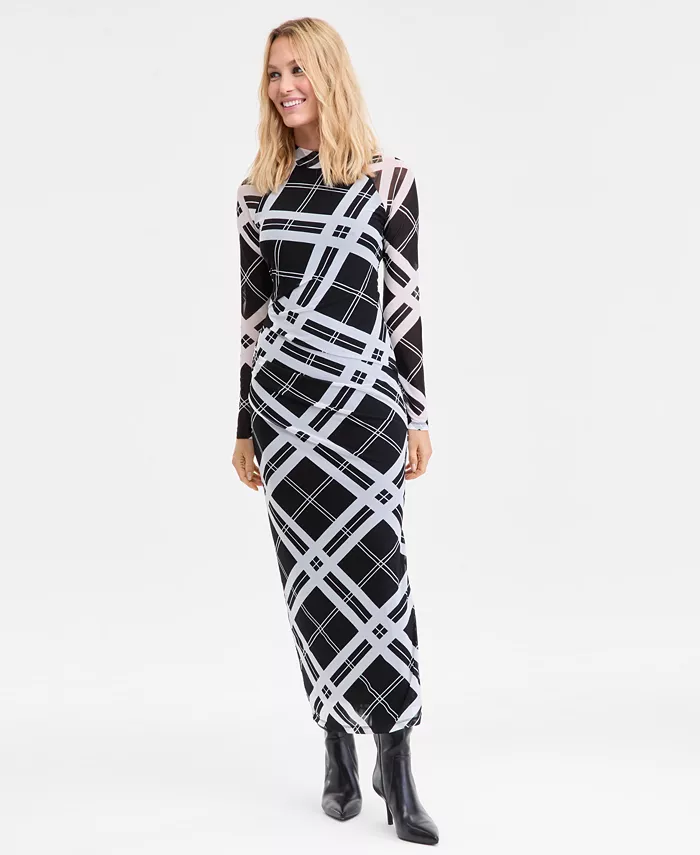 Женское макси-платье с боковыми сборками I.N.C. International Concepts, черный
Женское макси-платье с боковыми сборками I.N.C. International Concepts, черный