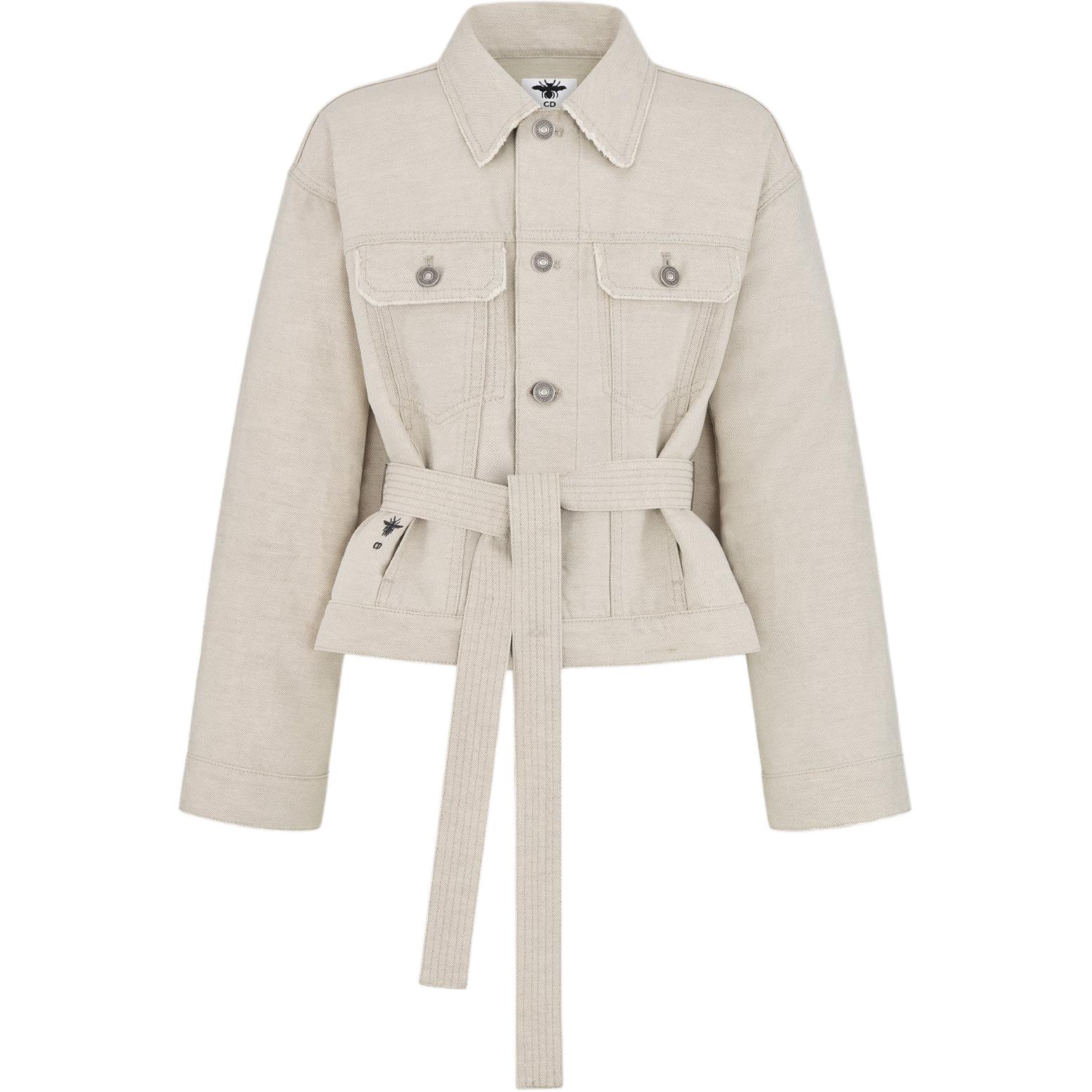 DIOR Женская джинсовая куртка экрю, Ecru
DIOR Женская джинсовая куртка экрю, Ecru