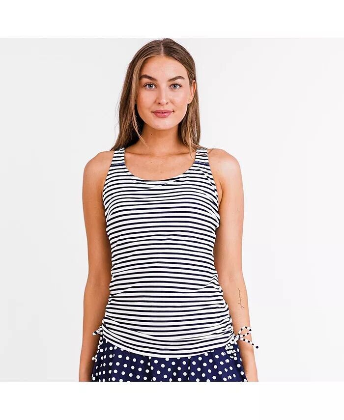 Женский купальник-топ Maya Tankini со съемными чашками Calypsa, мультиколор
Женский купальник-топ Maya Tankini со съемными чашками Calypsa, мультиколор