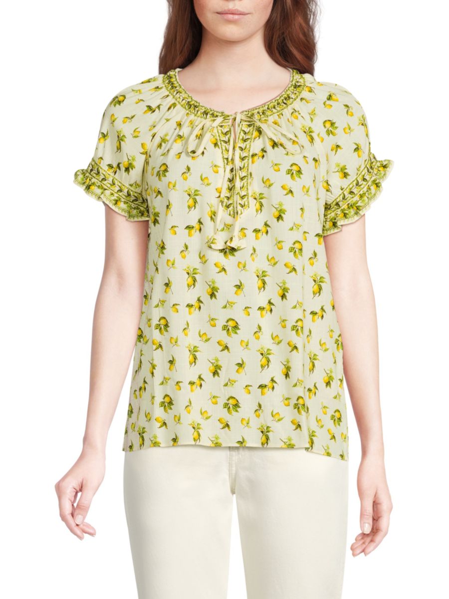 Топ с лимонным принтом Max Studio, цвет Natural Lemon
Топ с лимонным принтом Max Studio, цвет Natural Lemon
