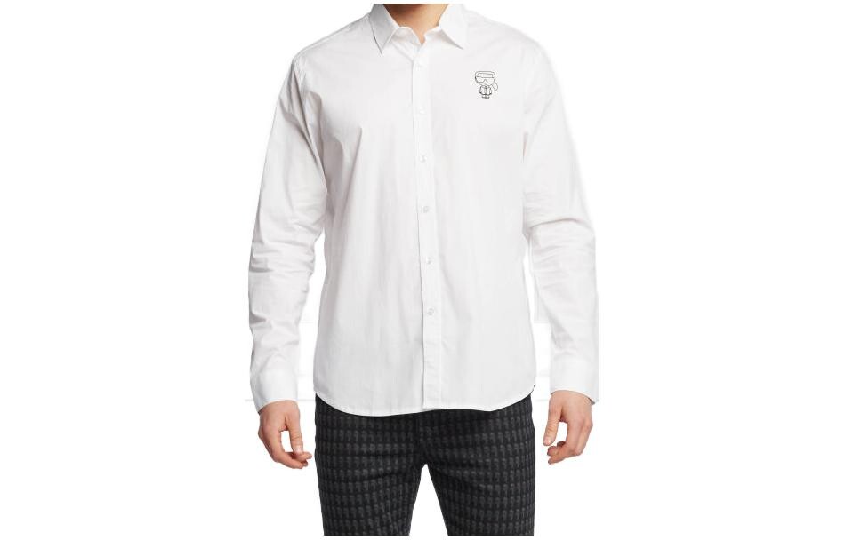 Рубашка мужская белая Karl Lagerfeld, белый
Рубашка мужская белая Karl Lagerfeld, белый