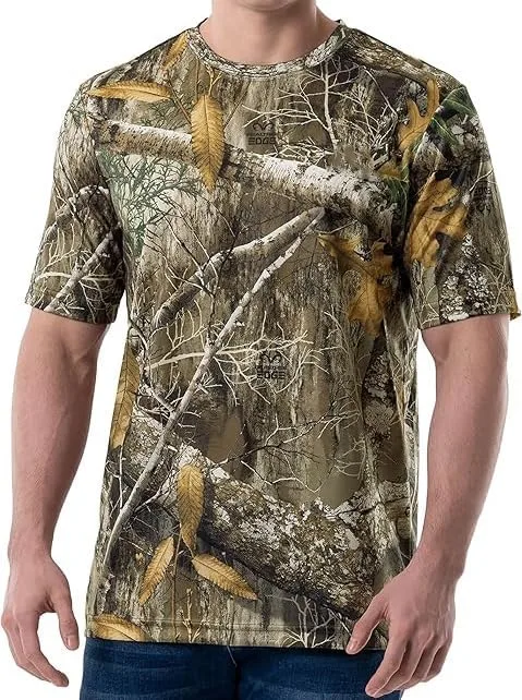 Мужская футболка Camouflage с коротким рукавом для активного отдыха realcamo
Мужская футболка Camouflage с коротким рукавом для активного отдыха realcamo