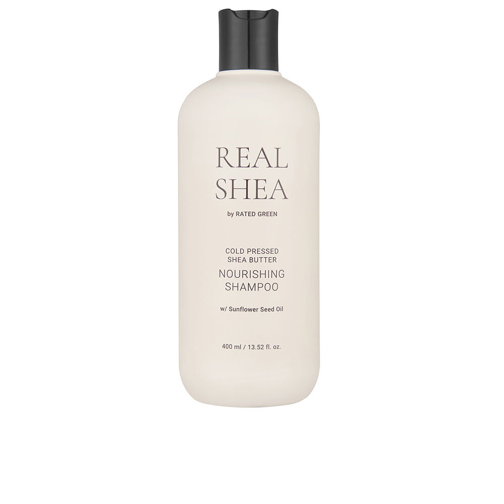 Увлажняющий шампунь Real Shea Butter Nourishing Shampoo Rated Green, 400 мл
Увлажняющий шампунь Real Shea Butter Nourishing Shampoo Rated Green, 400 мл