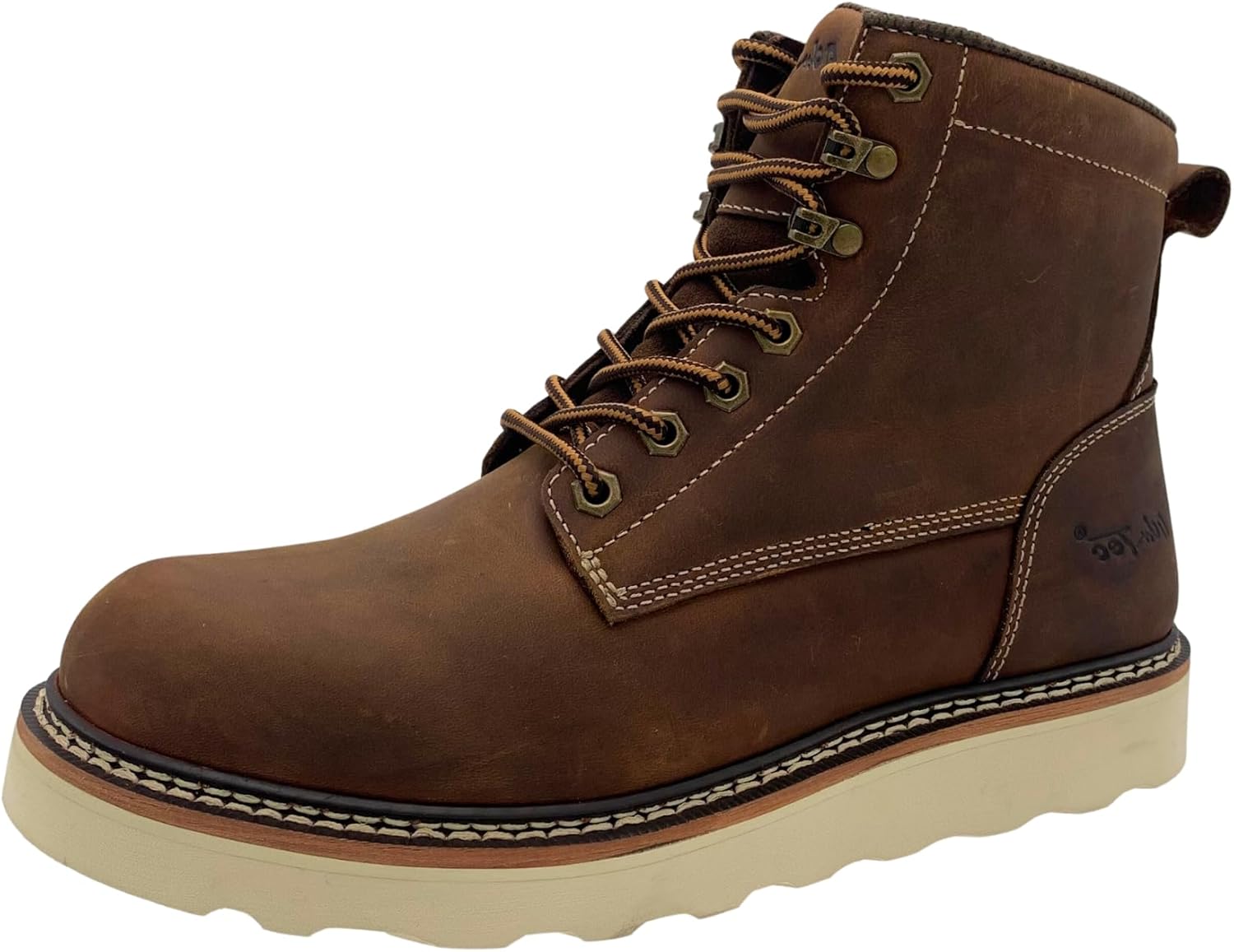 Мужские ботинки Ad Tec Men’s Meadow с композитным носком 6 - 9180, сертифицированные по стандартам ASTM F2413-18 M/I/C и F2892-18 (EH), из цельнозернистой кожи, Whiskey Brown
Мужские ботинки Ad Tec Men’s Meadow с композитным носком 6 - 9180, сертифицированные по стандартам ASTM F2413-18 M/I/C и F2892-18 (EH), из цельнозернистой кожи, Whiskey Brown