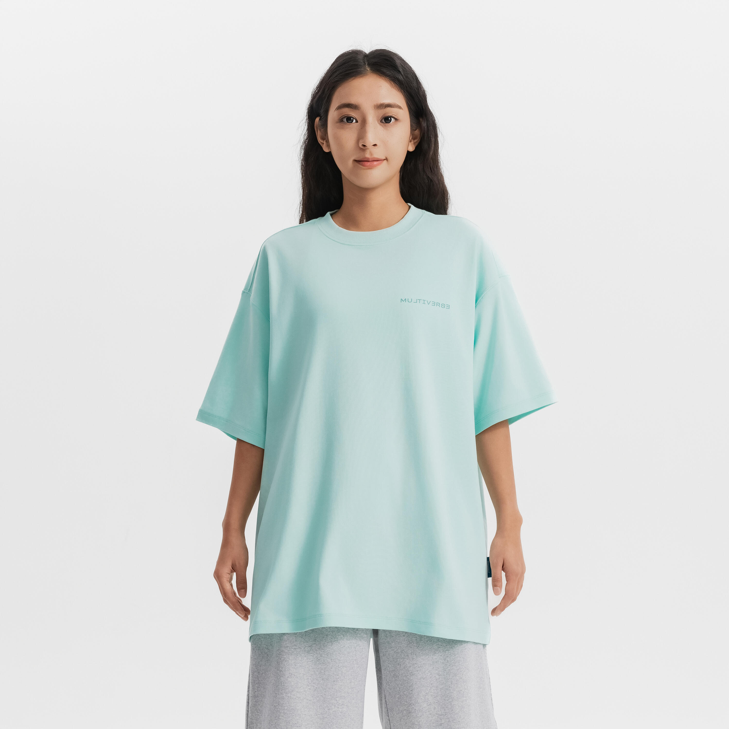 Унисекс базовая футболка с принтом Decathlon SPORTSWEAR водянисто-голубого цвета
Унисекс базовая футболка с принтом Decathlon SPORTSWEAR водянисто-голубого цвета