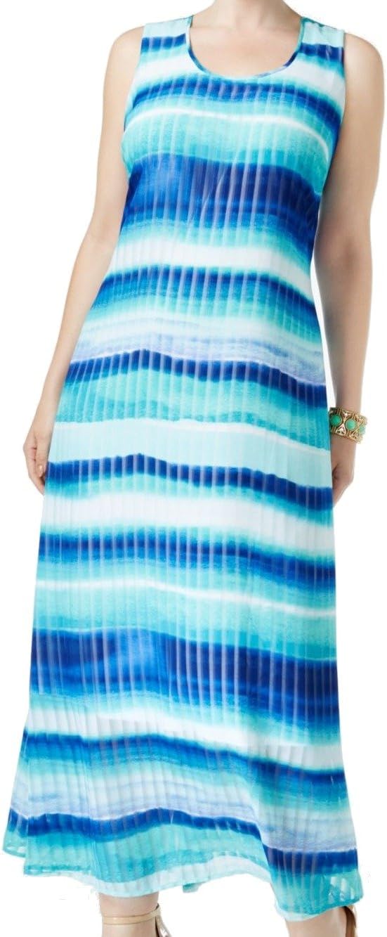 Женское повседневное платье без рукавов Calvin Klein Plus в полоску, Blues
Женское повседневное платье без рукавов Calvin Klein Plus в полоску, Blues
