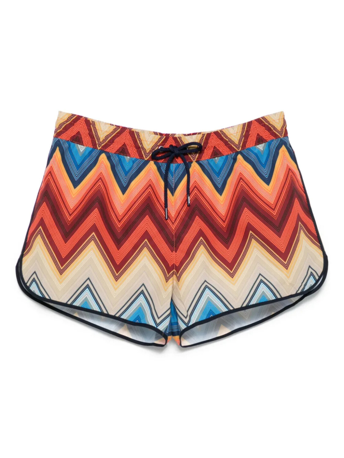 Шорты для плавания Missoni с зигзагообразным принтом, оранжевый 
Шорты для плавания Missoni с зигзагообразным принтом, оранжевый