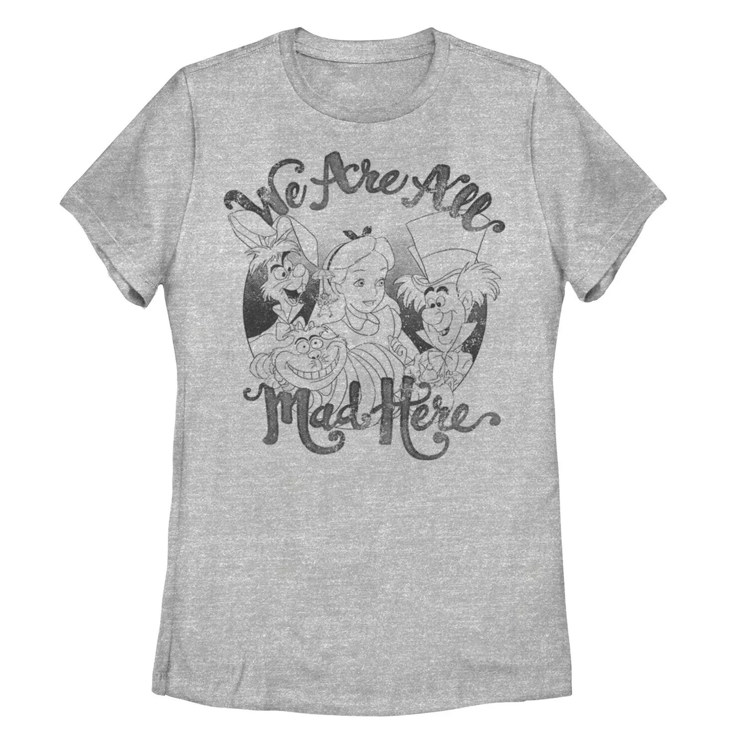 Детская футболка Disney «Алиса в стране чудес» «Мы все здесь без ума» Licensed Character
Детская футболка Disney «Алиса в стране чудес» «Мы все здесь без ума» Licensed Character