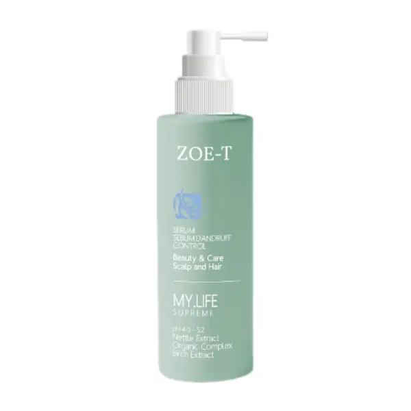 Сыворотка против перхоти и жирности, 125 мл Zoe-T My.Life sebum dandruff control
Сыворотка против перхоти и жирности, 125 мл Zoe-T My.Life sebum dandruff control