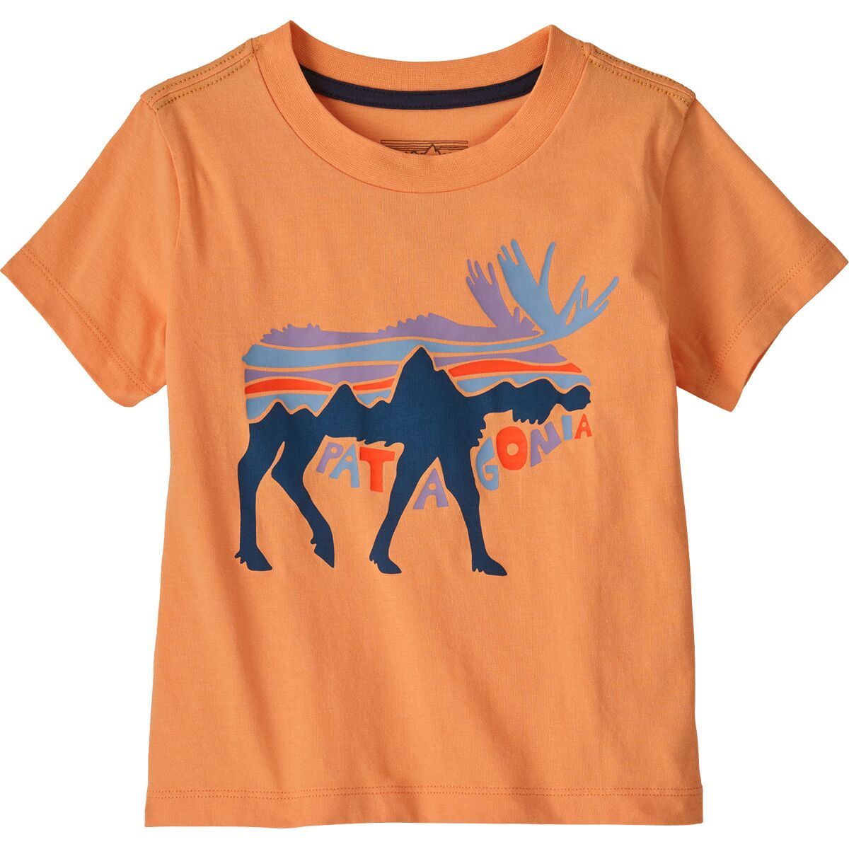 Детская футболка с принтом - для малышей Patagonia, цвет fitz roy moose: heirloom peach 
Детская футболка с принтом - для малышей Patagonia, цвет fitz roy moose: heirloom peach