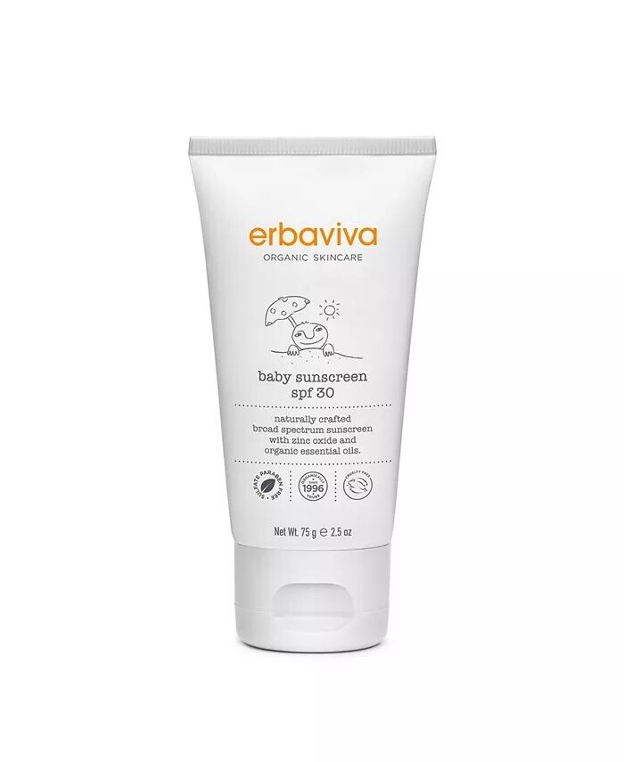Детский солнцезащитный крем, 2,5 унции Erbaviva
Детский солнцезащитный крем, 2,5 унции Erbaviva