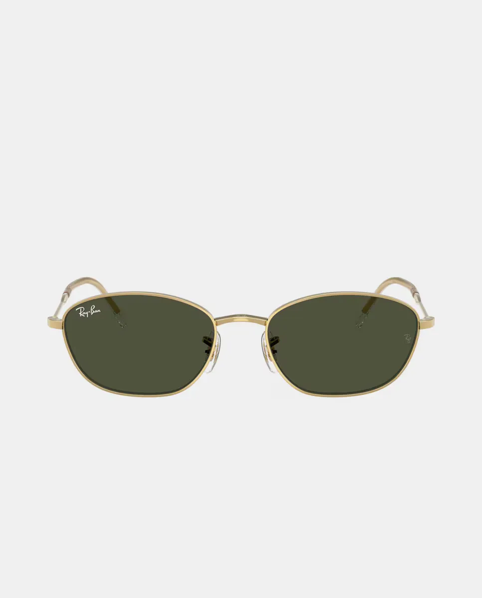 Геометрические металлические зеленые женские солнцезащитные очки Ray-Ban, золотой
Геометрические металлические зеленые женские солнцезащитные очки Ray-Ban, золотой