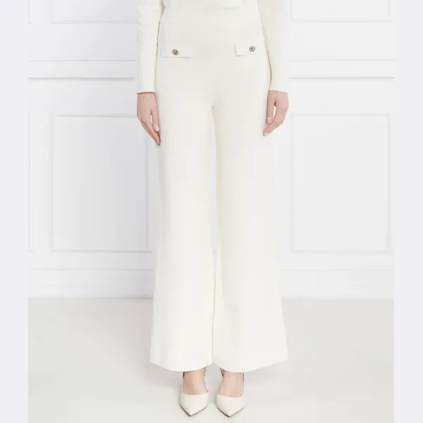 Трикотажные брюки палаццо высокая талия Twinset, бежевый
Трикотажные брюки палаццо высокая талия Twinset, бежевый