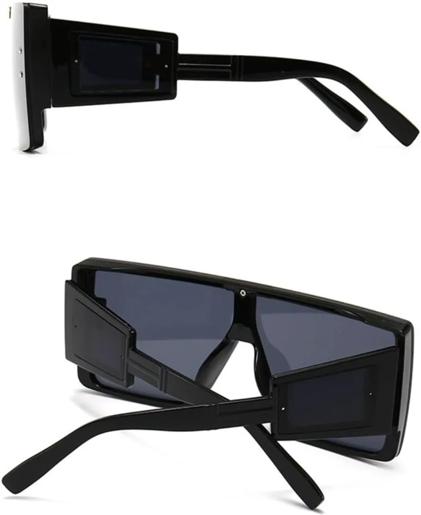 Солнцезащитные очки для женщин и мужчин, большие, ветрозащитные, в стиле панк, квадратные, в крупной оправе, спортивные, с защитой от УФ-излучения UV400 UATXTAU, Blue
Солнцезащитные очки для женщин и мужчин, большие, ветрозащитные, в стиле панк, квадратные, в крупной оправе, спортивные, с защитой от УФ-излучения UV400 UATXTAU, Blue