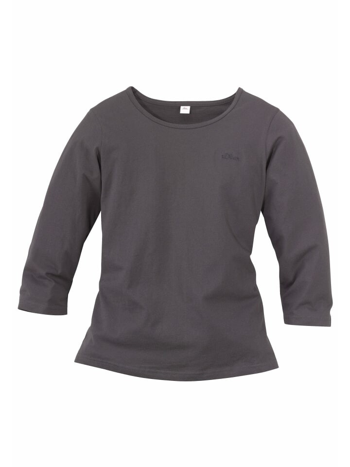 Пижама sOliver, цвет anthrazit, weiß-geblümt
Пижама sOliver, цвет anthrazit, weiß-geblümt