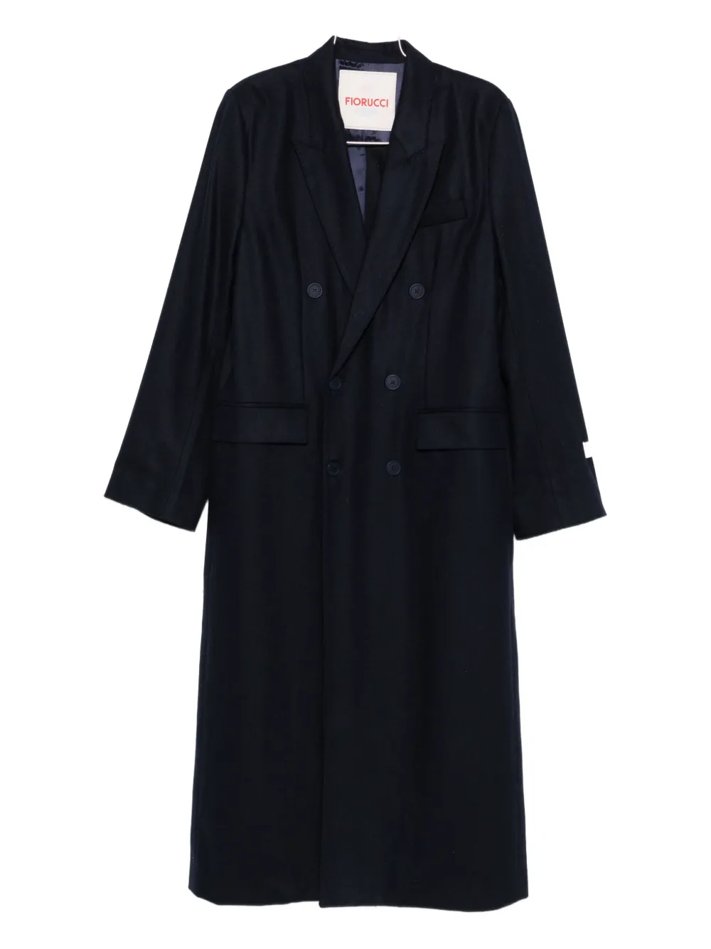 Двубортное пальто из смесовой шерсти Fiorucci, синий
Двубортное пальто из смесовой шерсти Fiorucci, синий