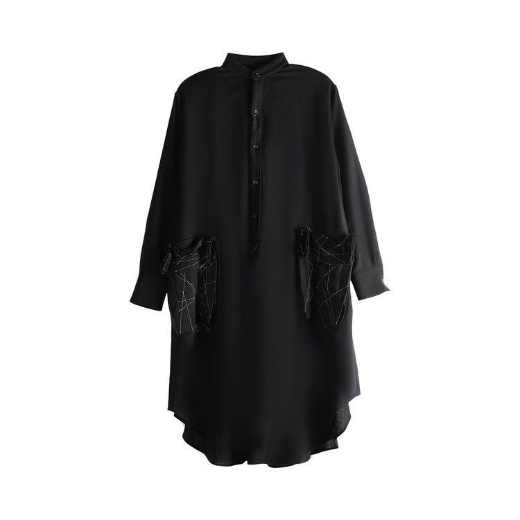 Платье Yohji Yamamoto Embroidery Box Pocket Dress, Black
Платье Yohji Yamamoto Embroidery Box Pocket Dress, Black