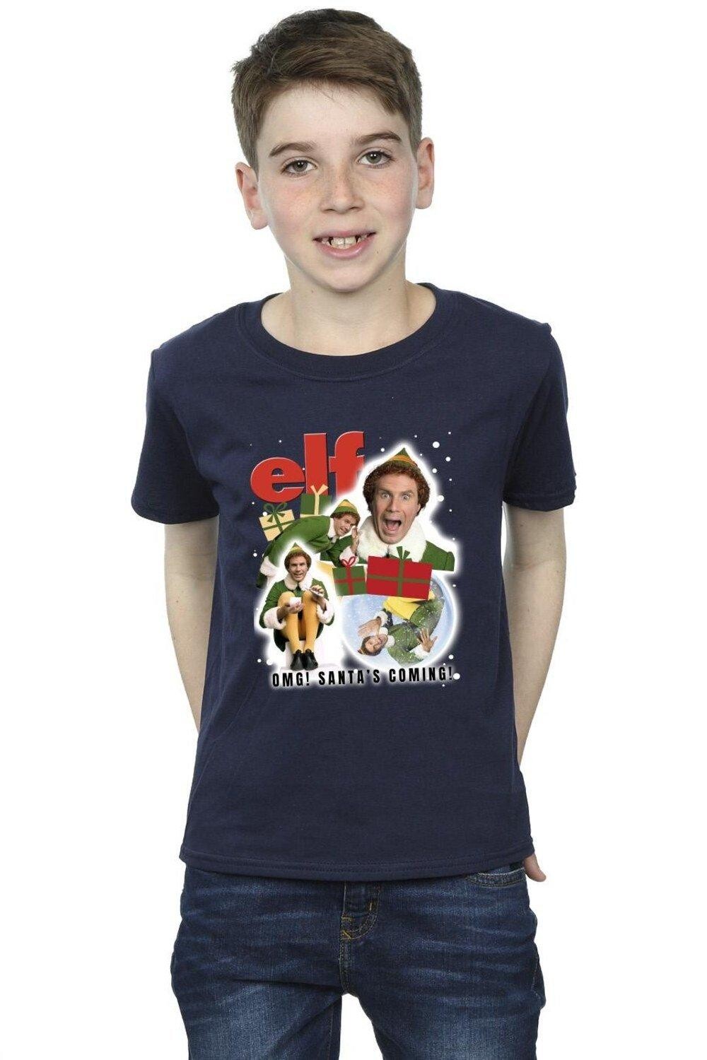 Футболка Buddy с коллажем Elf, темно-синий
Футболка Buddy с коллажем Elf, темно-синий