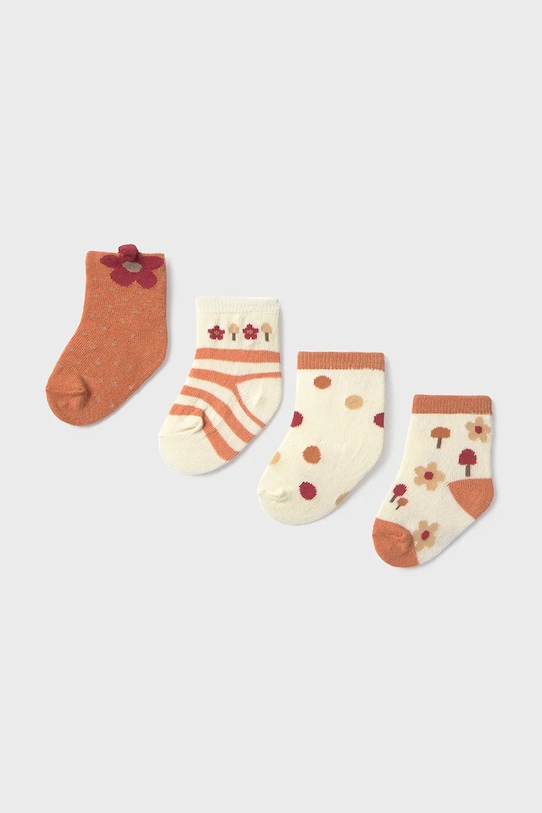 Детские носки 4 пары Mayoral Newborn, коричневый
Детские носки 4 пары Mayoral Newborn, коричневый