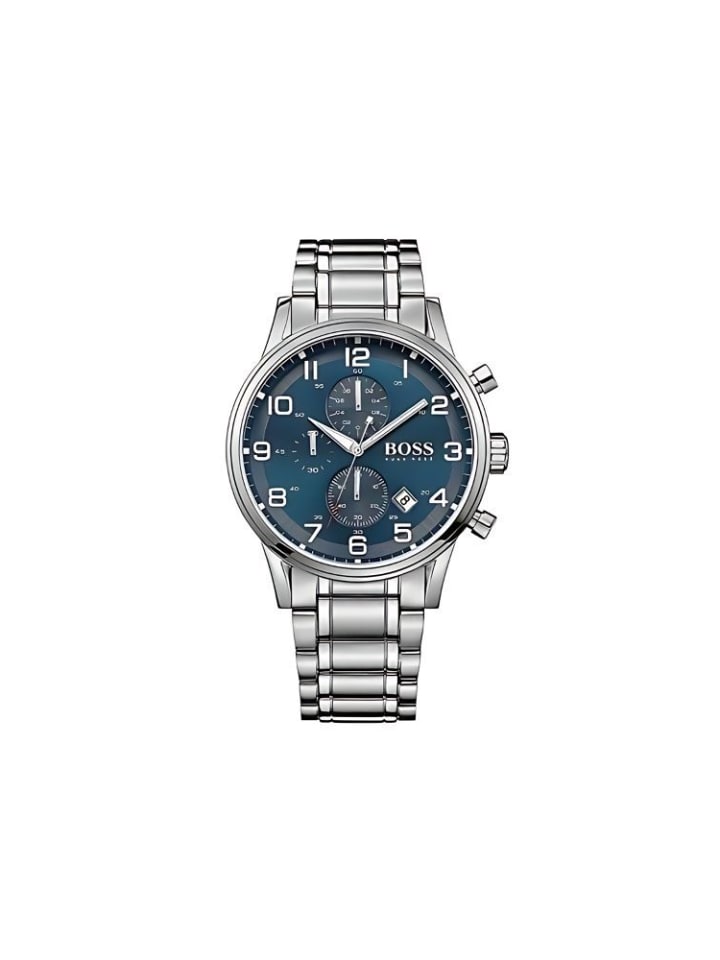 Наручные часы Aeroliner Model HB1513183 с браслетом из нержавеющей стали Hugo Boss
Наручные часы Aeroliner Model HB1513183 с браслетом из нержавеющей стали Hugo Boss