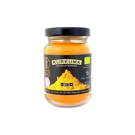 Куркума Pięć Przemian, БИО 100 г без глютена
Куркума Pięć Przemian, БИО 100 г без глютена