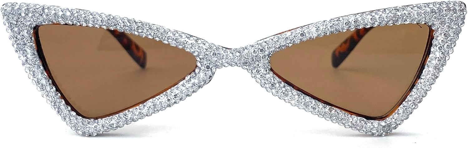 Сексуальные солнцезащитные очки треугольной формы для женщин, винтажные, со стразами, «кошачий глаз», украшенные драгоценными камнями, для костюмированных вечеринок, с защитой от ультрафиолета UV400 mincl, Leopard
Сексуальные солнцезащитные очки треугольной формы для женщин, винтажные, со стразами, «кошачий глаз», украшенные драгоценными камнями, для костюмированных вечеринок, с защитой от ультрафиолета UV400 mincl, Leopard