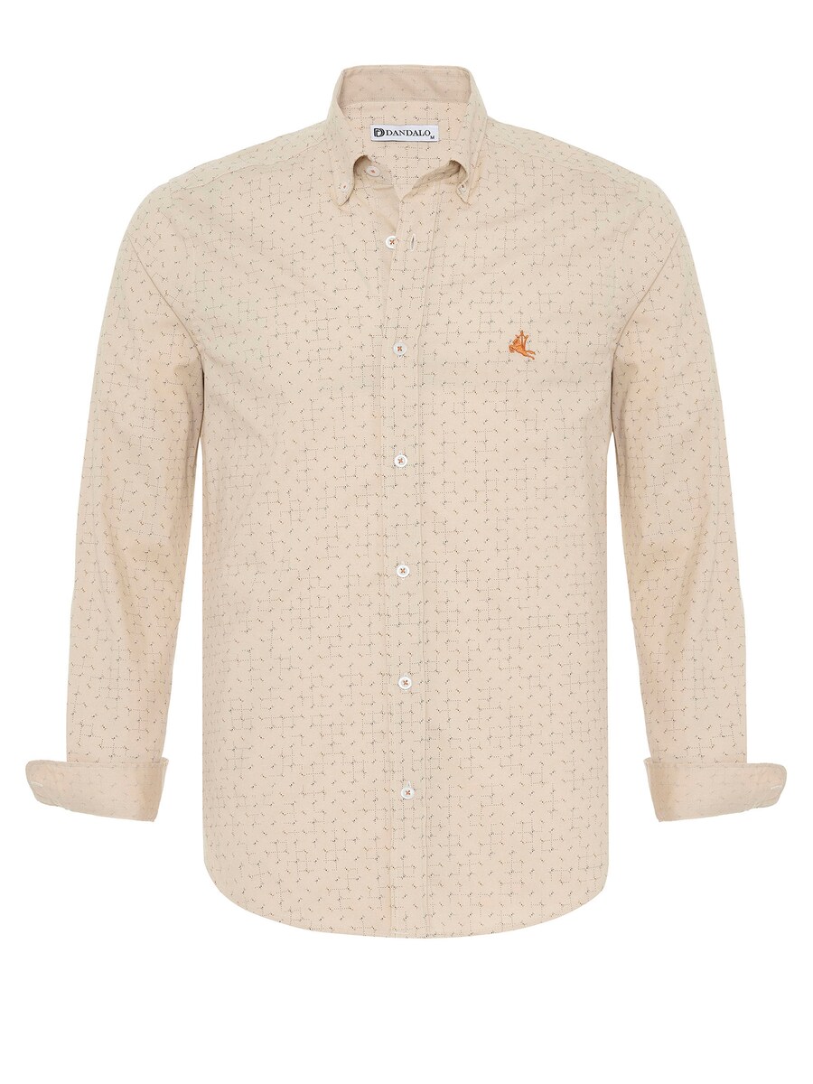 Рубашка на пуговицах классического кроя Dandalo Sullivan, бежевый
Рубашка на пуговицах классического кроя Dandalo Sullivan, бежевый