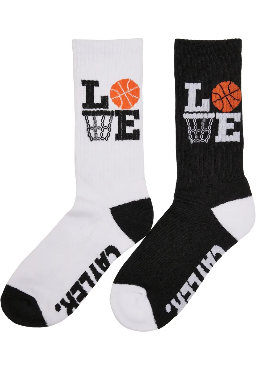 Базовые носки CAYLER & SONS " Cayler & Sons Unisex Love Ballin Socks 2-Pack" (1 пара), белый 
Базовые носки CAYLER & SONS " Cayler & Sons Unisex Love Ballin Socks 2-Pack" (1 пара), белый