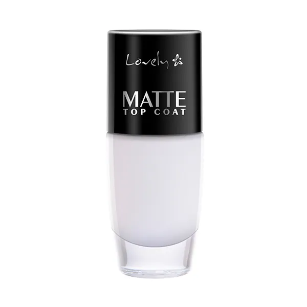Матирующее верхнее покрытие Matte Top Coat Lovely, 8 ml 
Матирующее верхнее покрытие Matte Top Coat Lovely, 8 ml